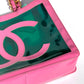 Rare Chanel 1995 Barbie Collection Pink PVC Tote