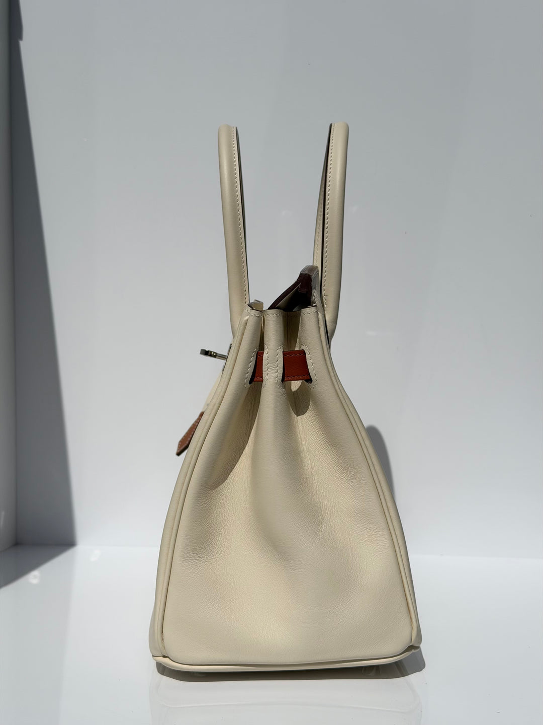 Hermès Birkin 30 Colormatic Swift Nata Palladium Hardware