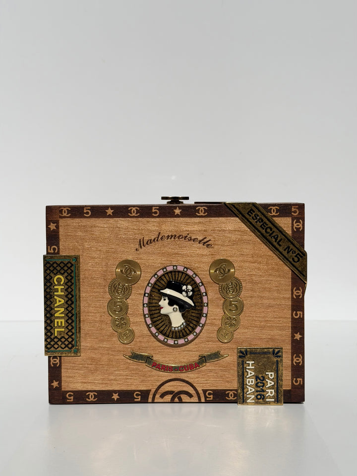 Chanel Havana By Night Cigar Box Minaudière 2017