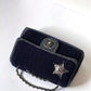 Chanel Paris Dallas Mini Denim & Shearling Flap Bag