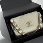 Chanel 2020 Shearling & Strass Flap Bag