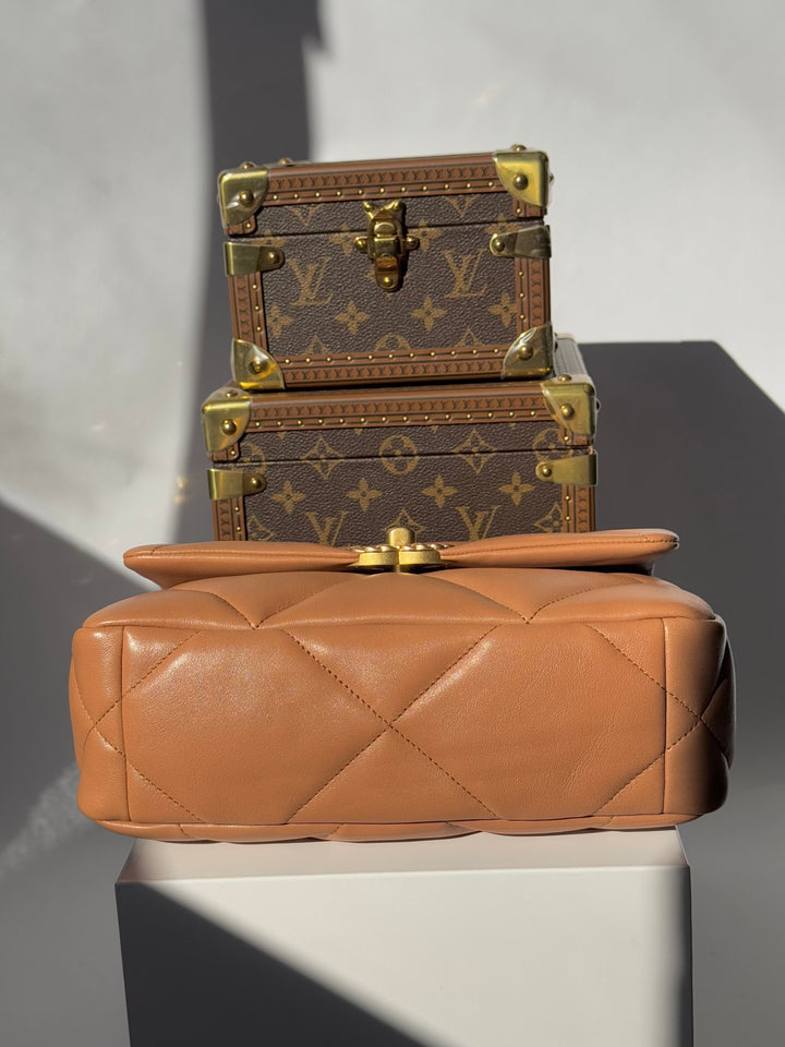 Chanel 21P Small Caramel 19 Flap Bag