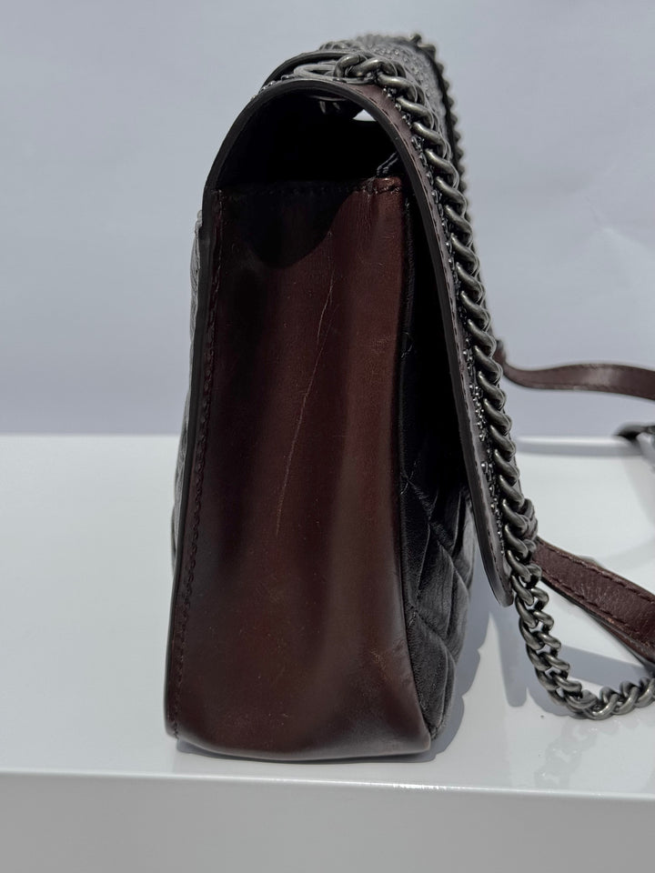 Chanel Jumbo Paris Dallas Texan Satchel Flap Bag