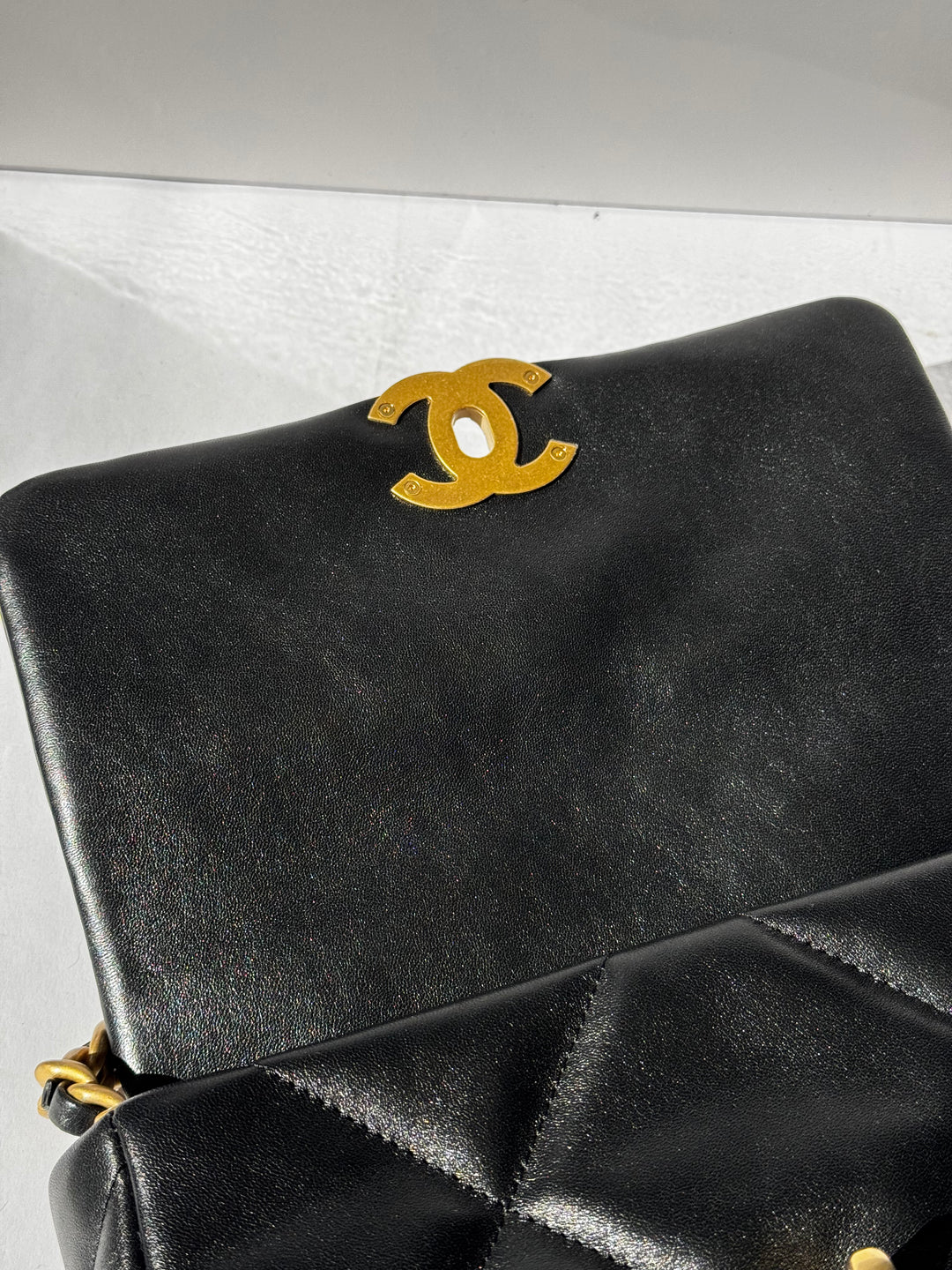 Chanel Small Black 19 Flap Bag
