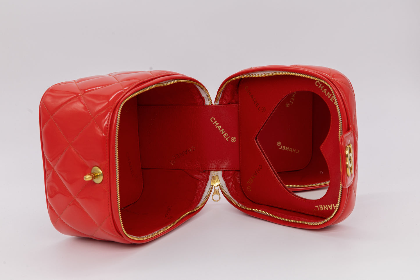 Chanel 1995 Barbie Collection Red Vanity Case