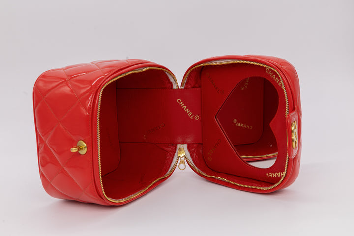 Chanel 1995 Barbie Collection Red Vanity Case