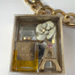 Chanel “Devil Wears Prada” Gold Charm Costume Necklace