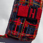 Fendi 1997 Vintage Beaded Ponyhair Baguette