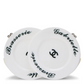 Chanel White Plexiglass Brasserie Gabrielle Plate Minaudière