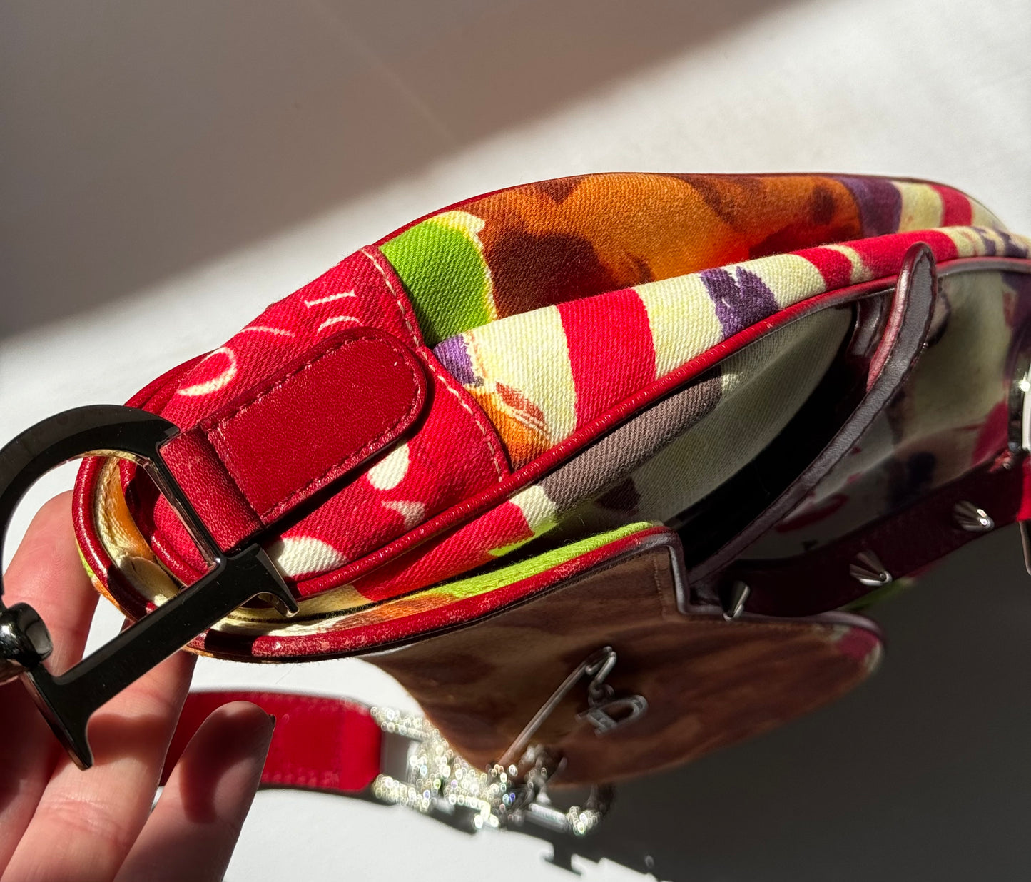 Christian Dior 2003 Limited Edition Victim Saddle Bag