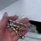 Chanel 25S Light Blue Caviar Slim Vanity Bag