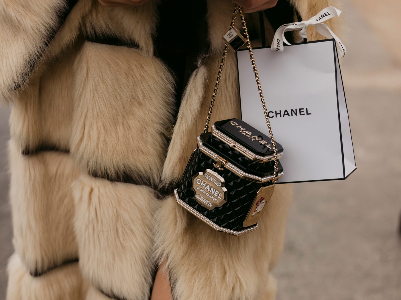 Chanel 2024 Paris Manchester Tea Box Minaudière