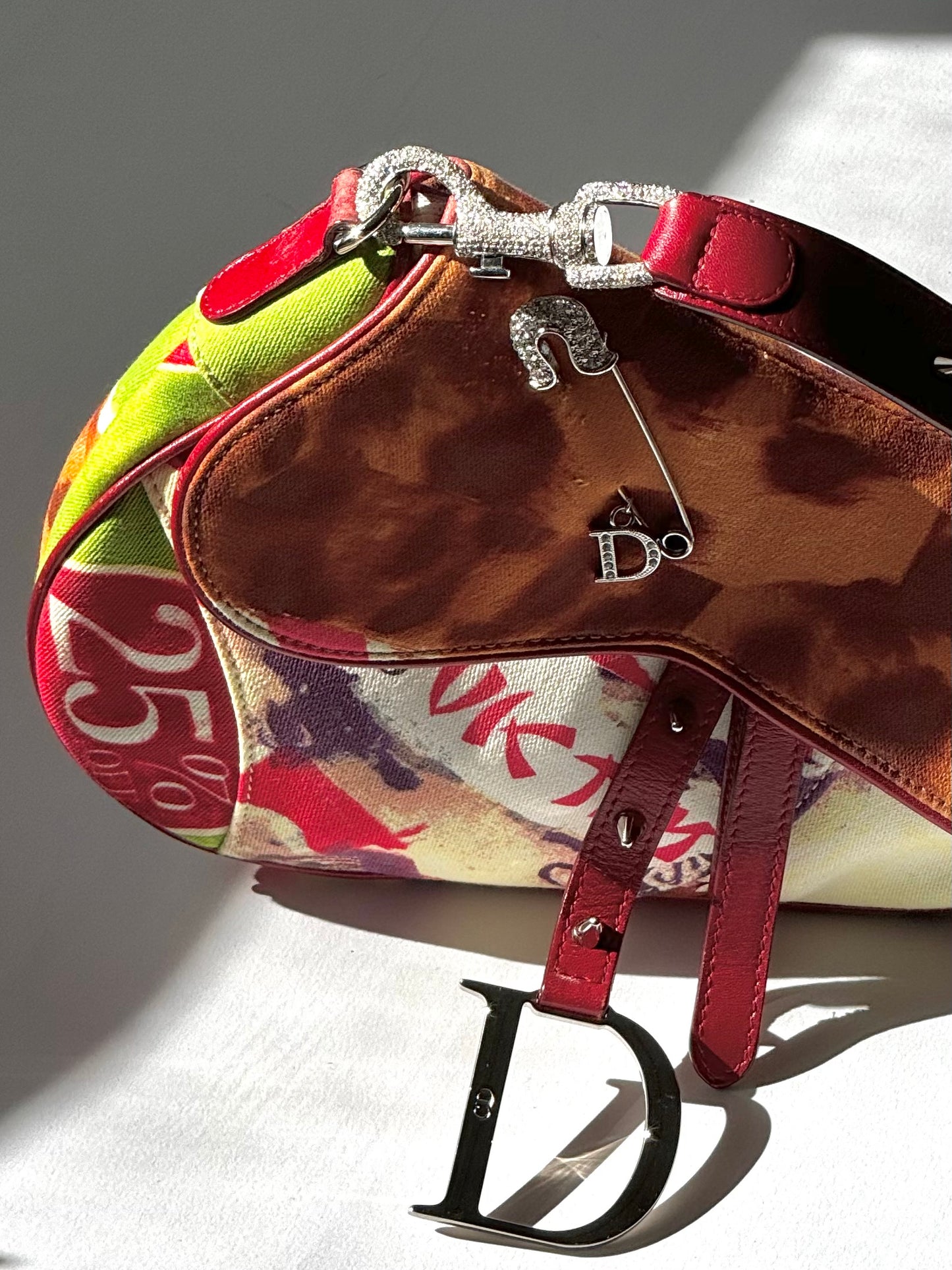 Christian Dior 2003 Limited Edition Victim Saddle Bag