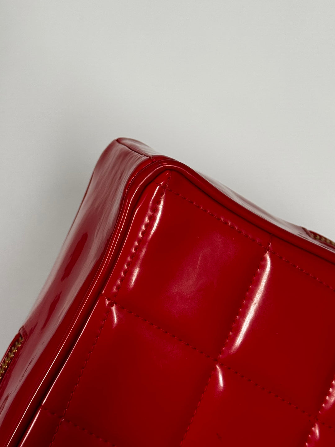 Chanel 1995 CC Barbie Red Heart Vanity Bag