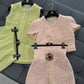 Chanel 1995 SS Pink Barbie Runway Suit Set