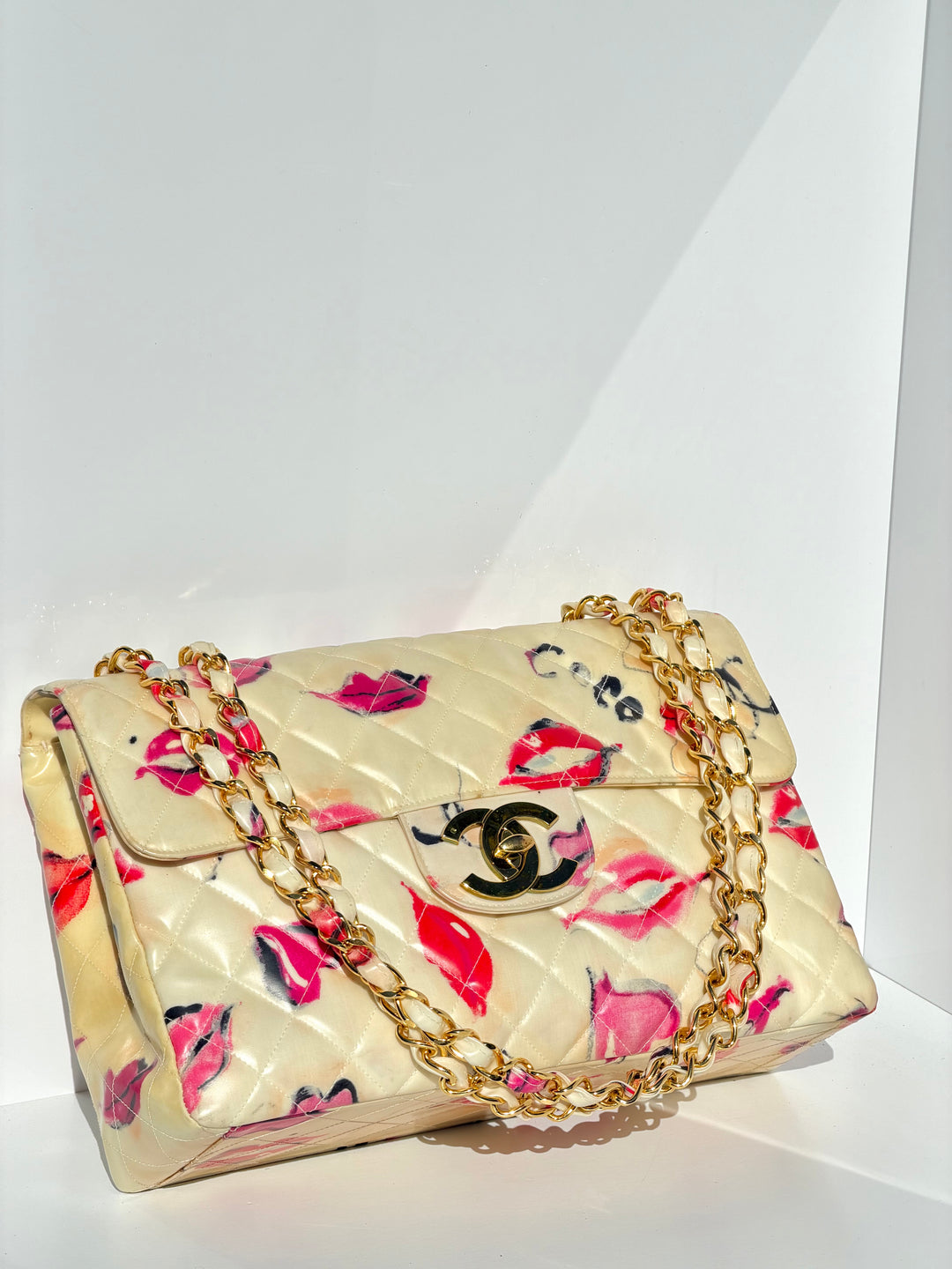 Chanel 1994 Jumbo Lips & Kisses Flap Bag