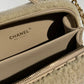 Chanel Small Nude Filigree Shearling Vanity Case