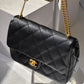 Chanel Black Medium Caviar Sweetheart Crush Flap Bag