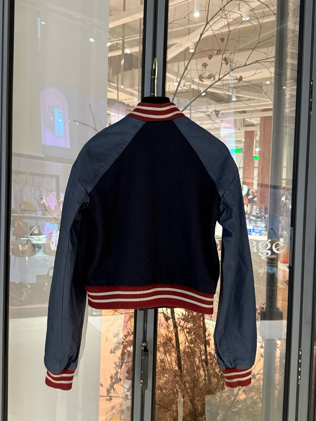 Chanel 2004 CC Varsity Bomber Jacket