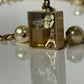 Chanel “Devil Wears Prada” Gold Charm Costume Necklace