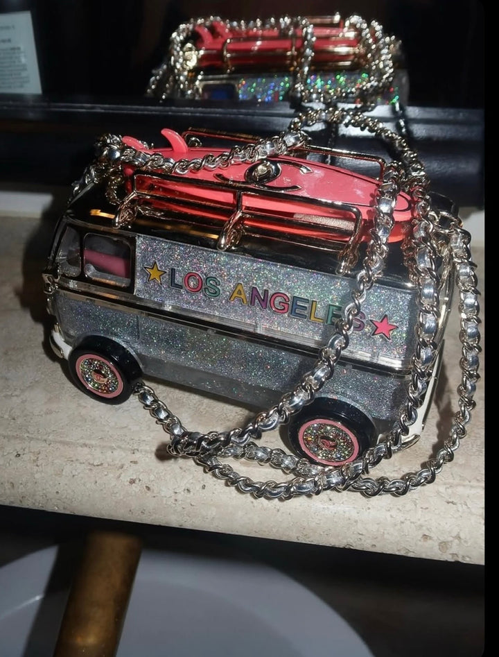Chanel Hollywood Caravan Minaudière Multicolor Light Gold Hardware 2024