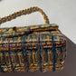 Chanel 19A Egyptian Tweed Mini Rectangular Flap Bag