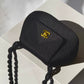 Chanel 1997 Limited Edition Black Cord Flap Bag