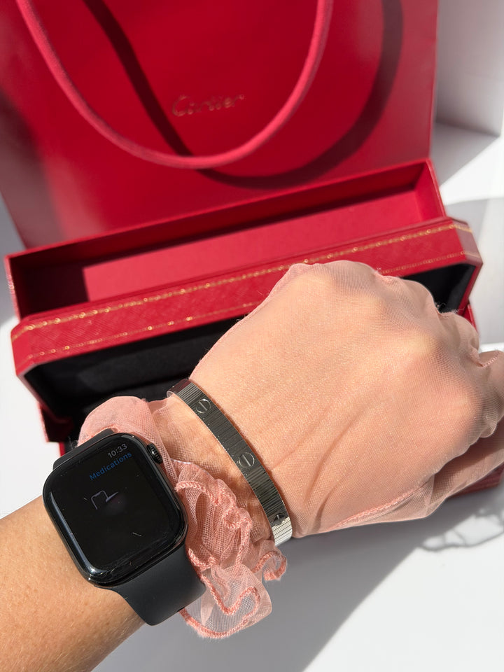 Cartier LOVE Unlimited Flexible Bracelet 18K White Gold