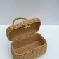 Chanel Cruise 2025/26 Braided Rattan Vanity Case