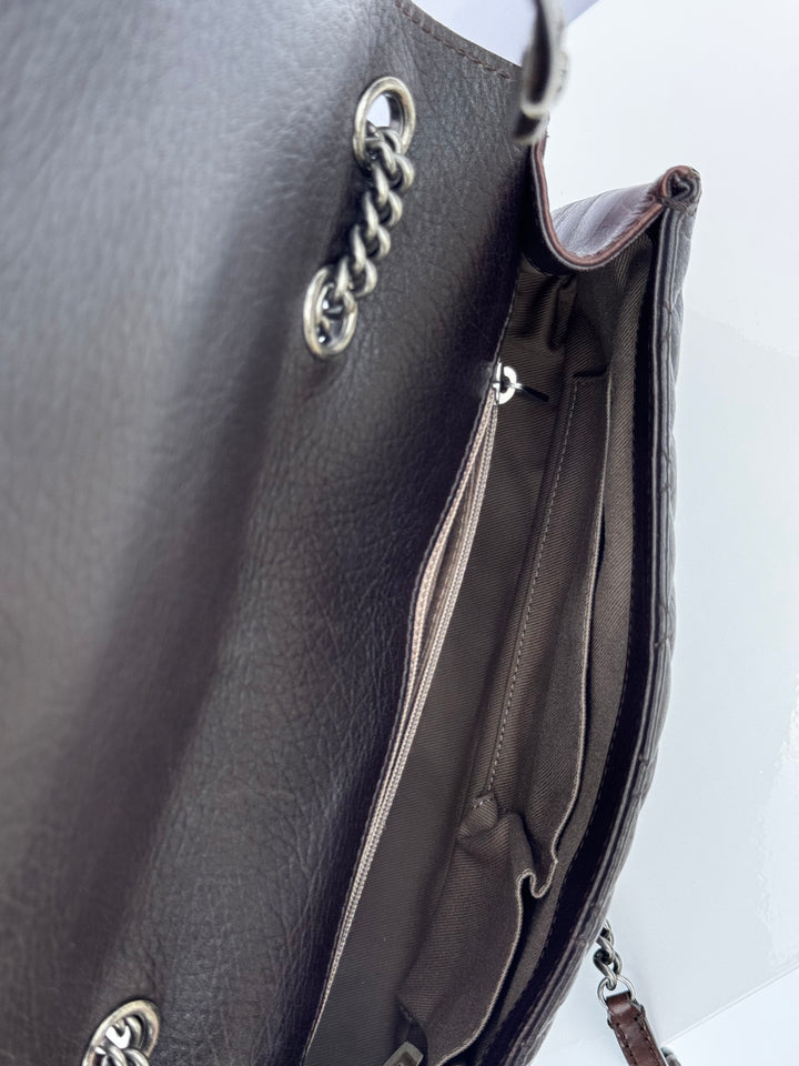 Chanel Jumbo Paris Dallas Texan Satchel Flap Bag