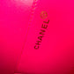 Chanel 1995 CC Hot Pink Heart Vanity Bag