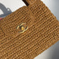Chanel Cruise 2025/26 Mini Braided Raffia Kelly Bag
