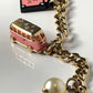 Chanel “Devil Wears Prada” Gold Charm Costume Necklace