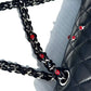 Chanel 2011 Black Ladybug Medium Lambskin Flap Bag