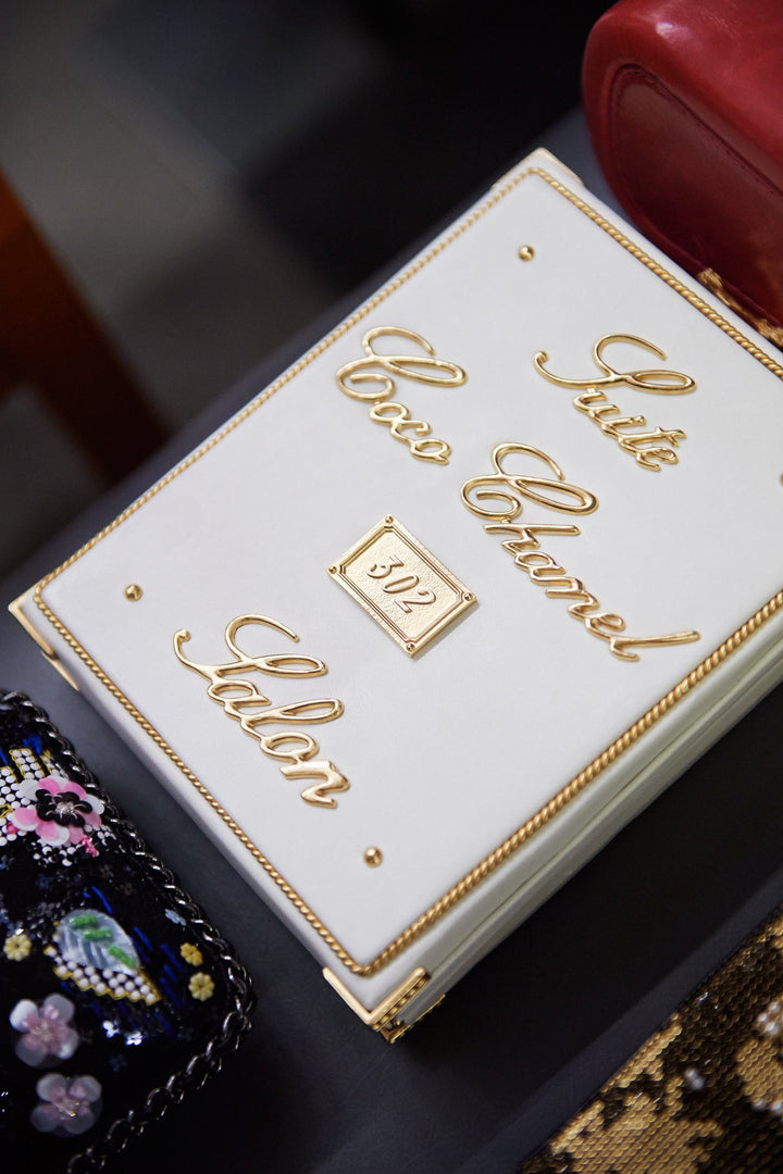 Chanel Coco in Ritz Key Card Minaudiere Embellished Lambskin