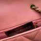 Chanel Rare Small Pink Caviar Diana Flap Bag