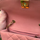 Chanel Rare Small Pink Caviar Diana Flap Bag