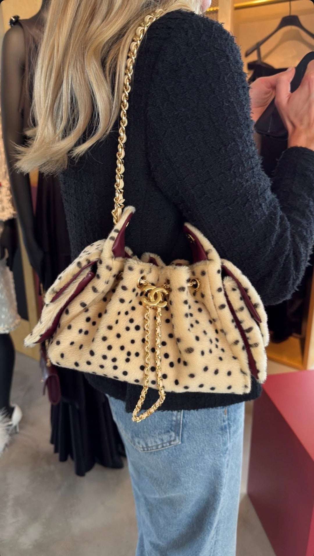 Chanel 25 Mini Handbag Brown Pony Hair Gold Tone Metal Matthieu Blazy Métiers D’Art 2026