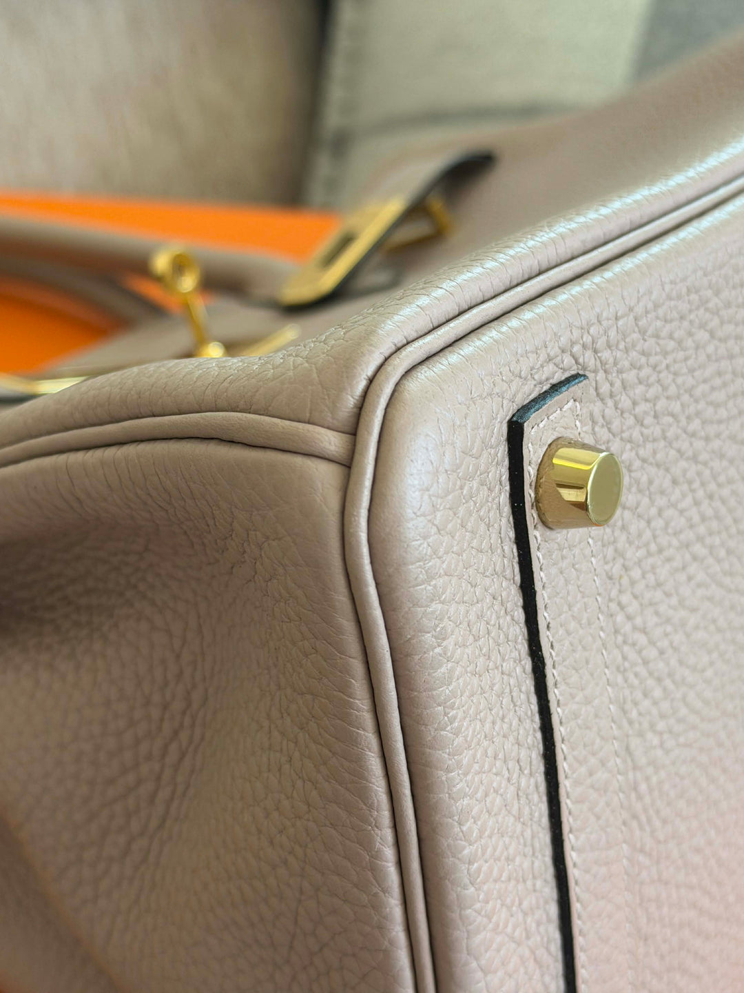 Hermès Birkin 30 Glycine Togo Gold Hardware