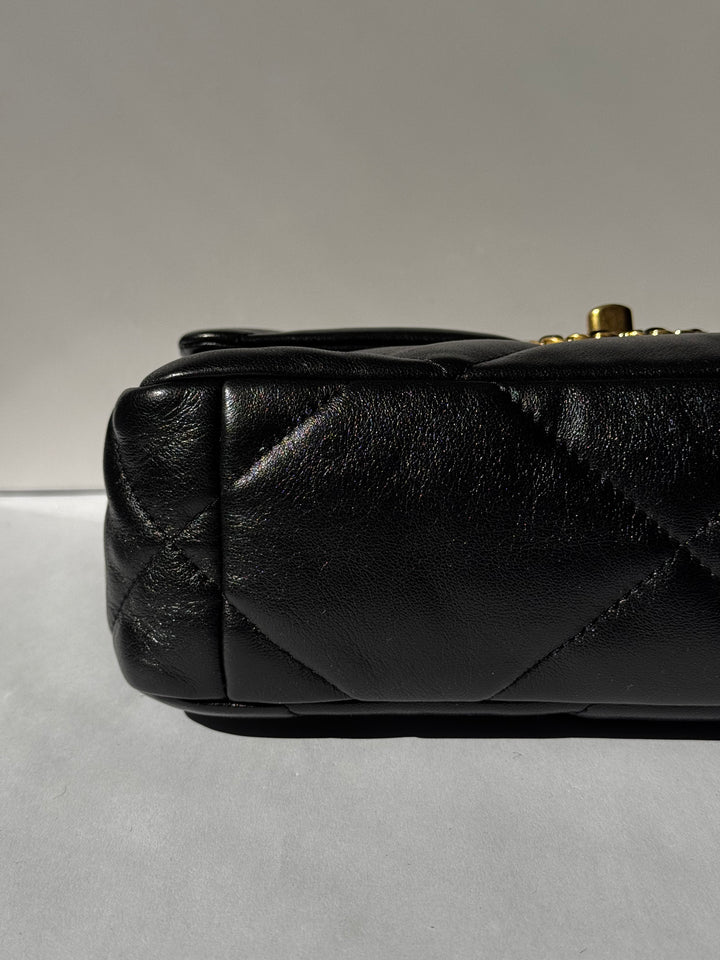 Chanel Small Black 19 Flap Bag