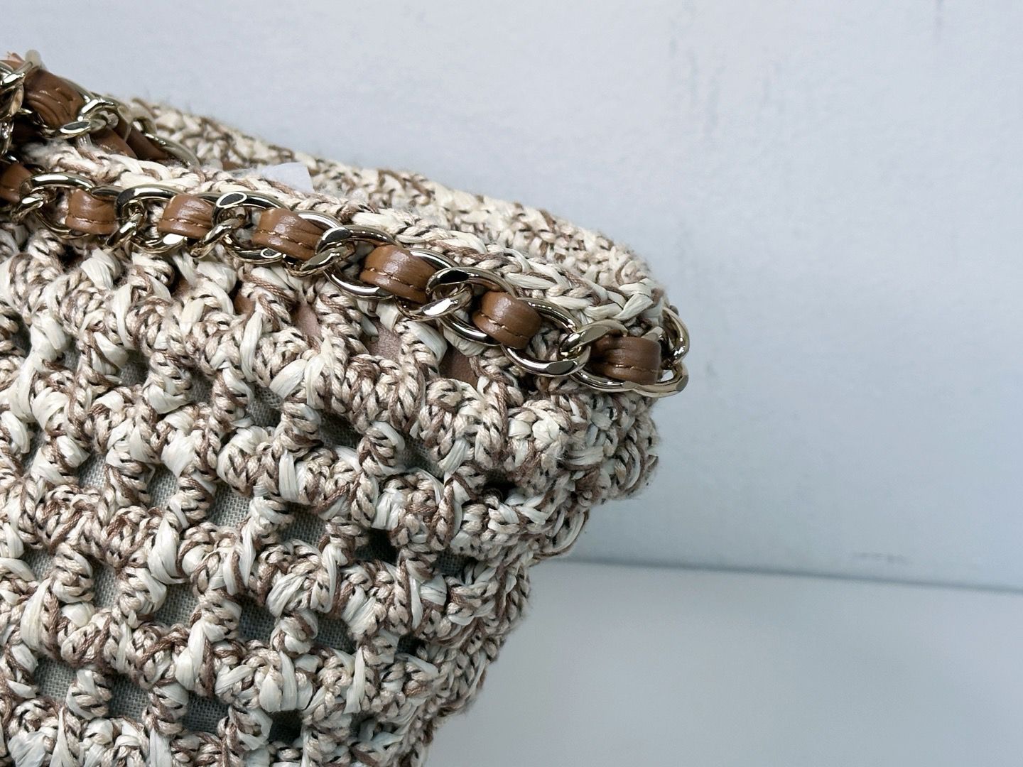 Chanel Small Crochet Shopping Tote