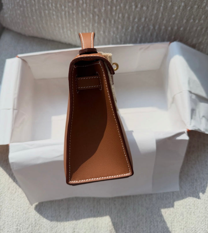 Hermès Kelly Pochette Gold Swift Gold Hardware 2025