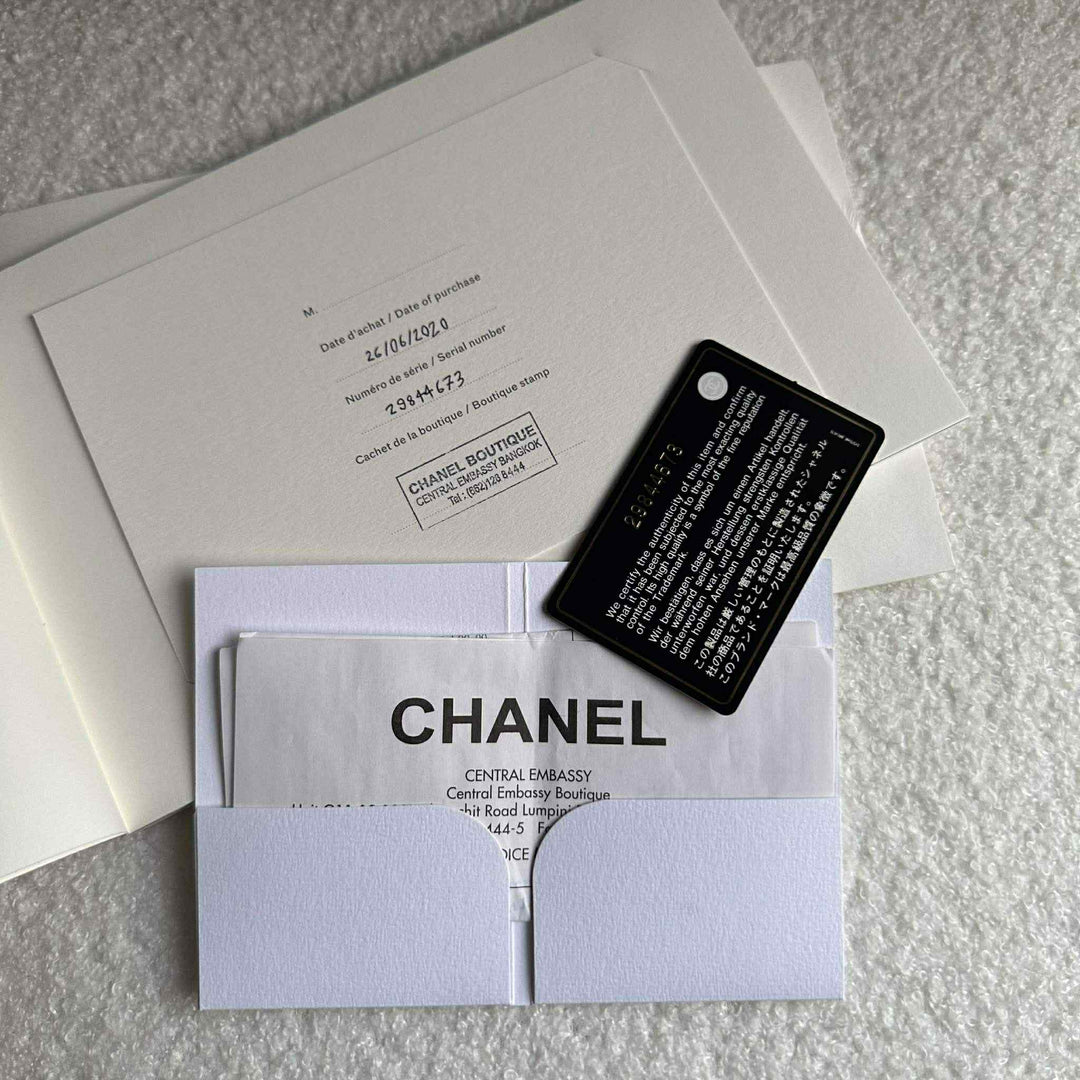 Chanel SO BLACK Small Crumpled Calfskin Double Flap Bag