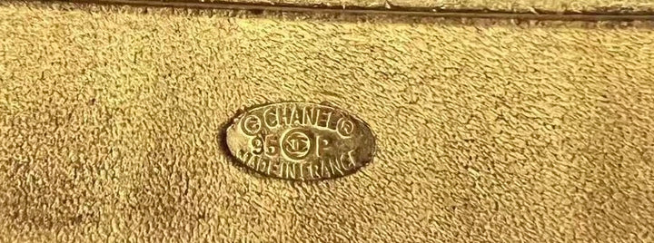 Chanel 1995 Barbie Crystal Nameplate Choker