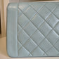 Chanel Baby Blue 24K Medium Lambskin Diana Flap Bag