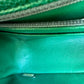 Chanel 18S Emerald Green Caviar Mini Flap Bag