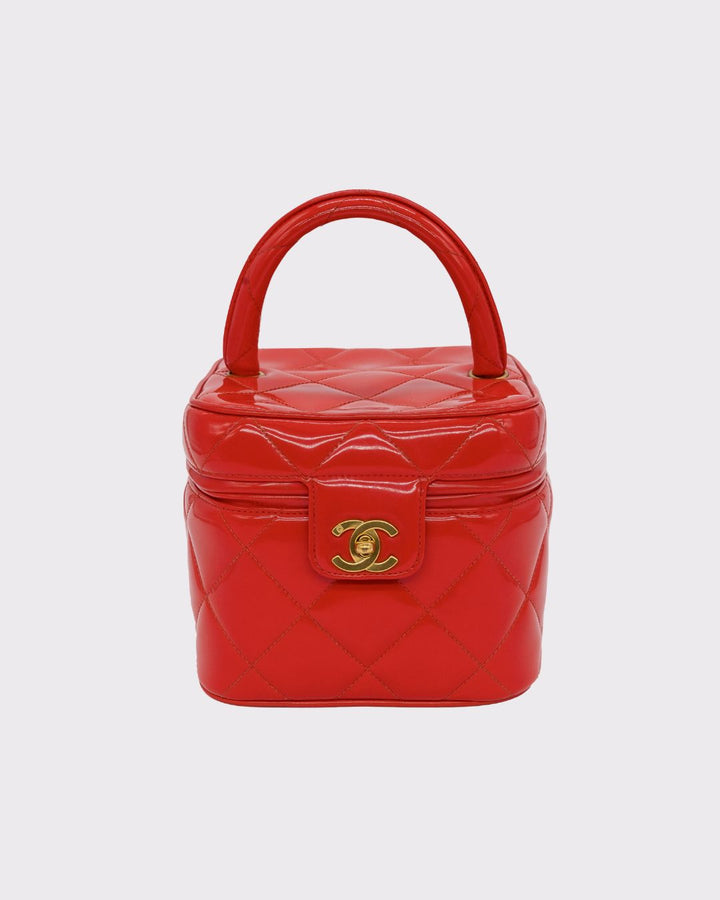 Chanel 1995 Barbie Collection Red Vanity Case