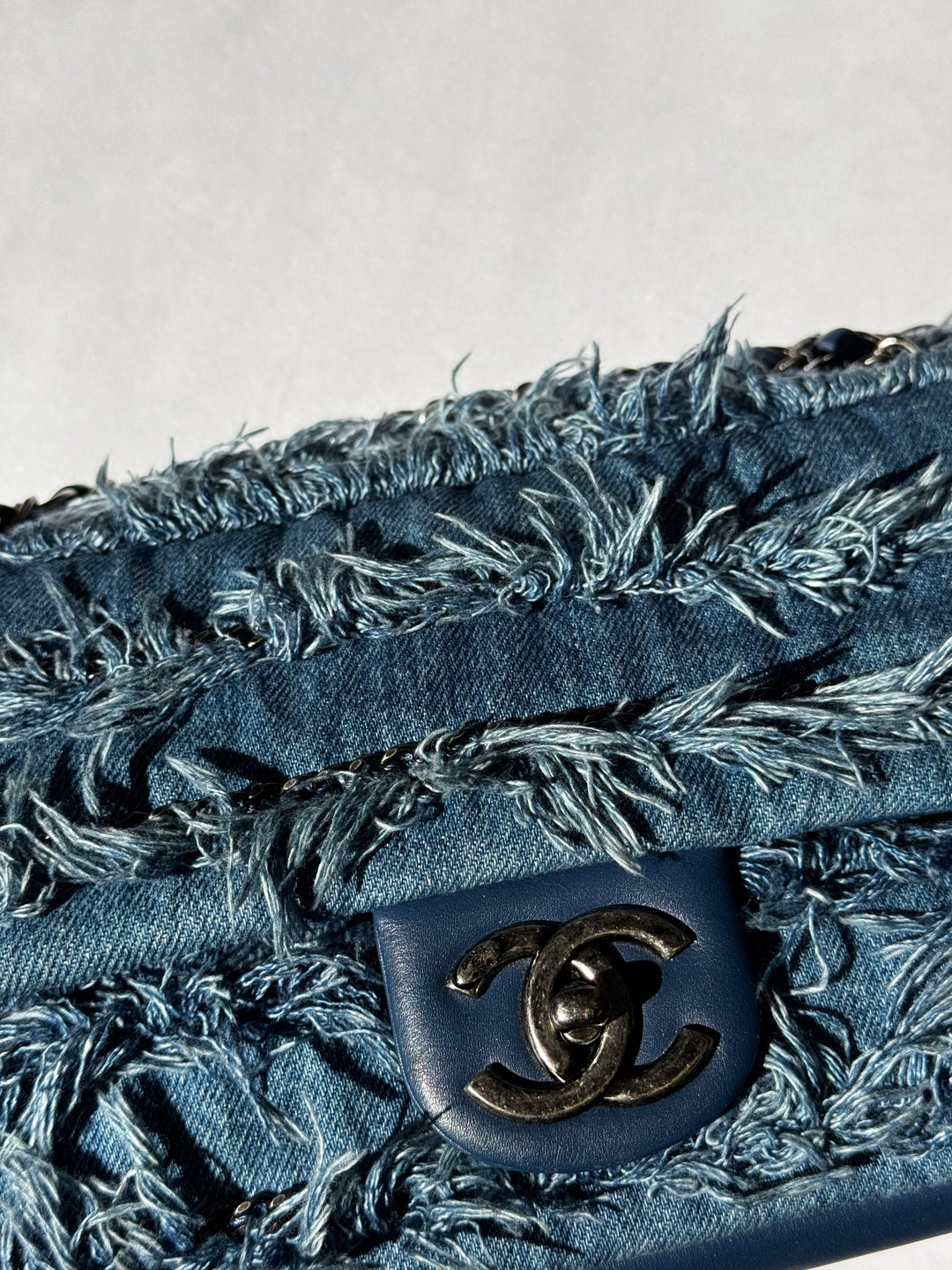 Chanel Medium Denim Paris Dubai Flap Bag