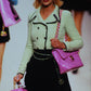 Chanel Runway 1995 Maxi Rhinestone Flap Bag