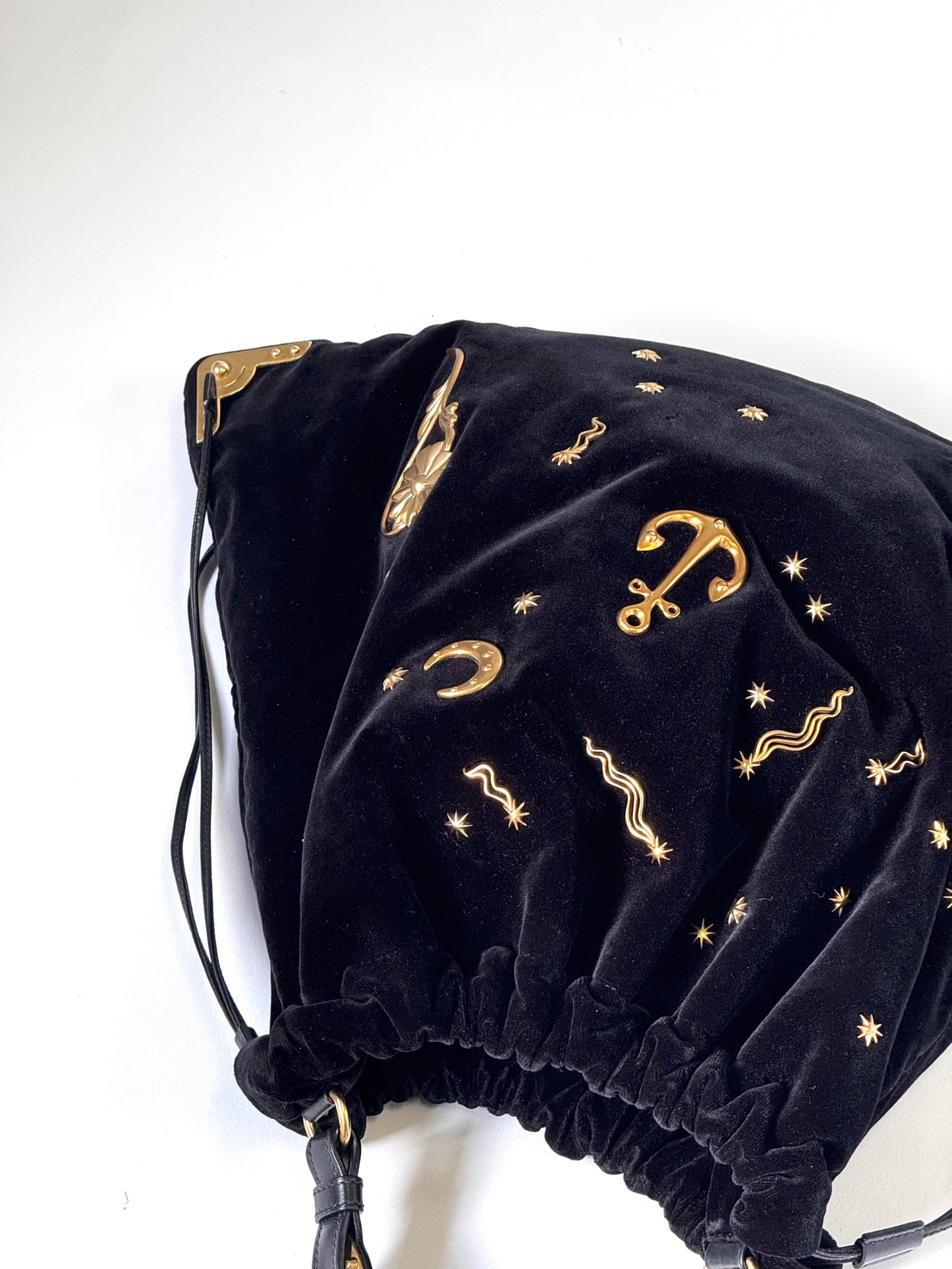 Rare 2016 Prada Velvet Cahier Astrology Bag